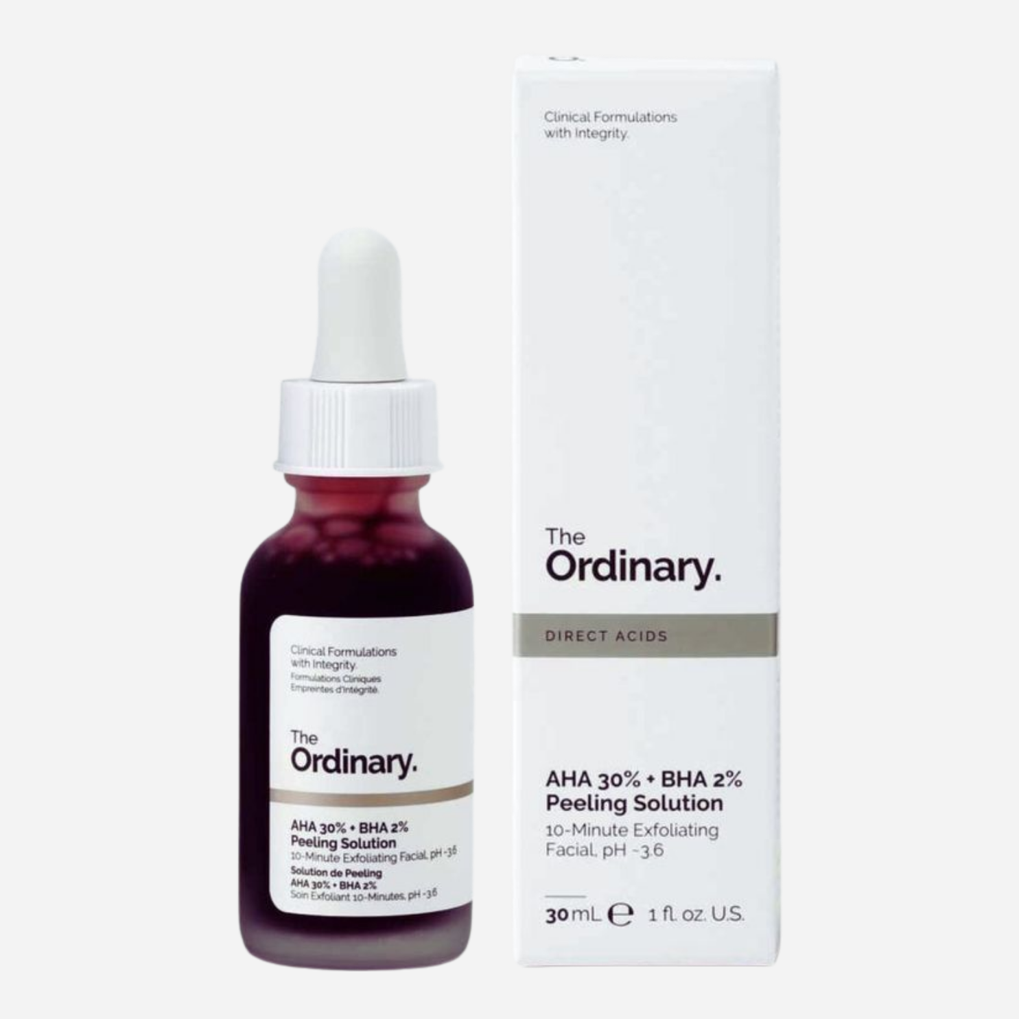 AHA 30% + BHA 2% The Ordinary Original: imagen 1